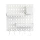 thumbnail image 2 of Estante de almacenamiento para colgar en la pared con tablero de agujeros para deportes electrónicos, estante de almacenamiento decorativo a juego para escritorio de computadora, estante de, 2 of 2