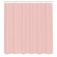 thumbnail image 3 of Ambesonne Abstract Geometry Shower Curtain, Circles Floral, 69"Wx84"L, White Pastel Pink Blush, 3 of 5