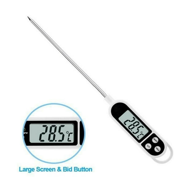 Liquid digital store thermometer