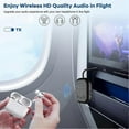 thumbnail image 3 of Bluetooth 5.3 Transceiver -Adaptive High-Definition Low Latency Wireless Audio Adapter for Airplanes/TV/Car, 3 of 5