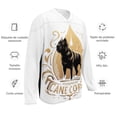 thumbnail image 6 of Protected by Cane Corso Ink drop hockey fan jersey (L), 6 of 12