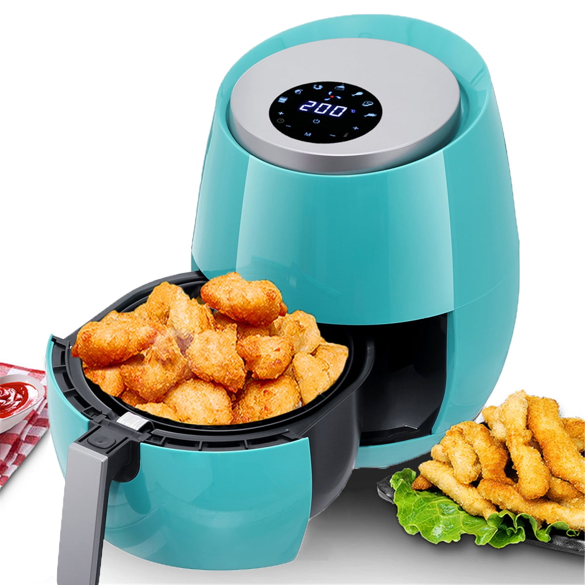 Small Appliances Kitchen & Dining Power Air Fryer Elite 5.5qt 6in1