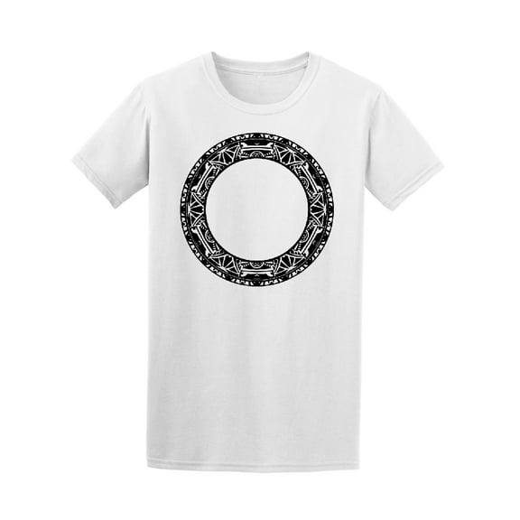 Circle Of The Aztec Calendar T-Shirt Men -Image by Shutterstock, Male 3X-Large