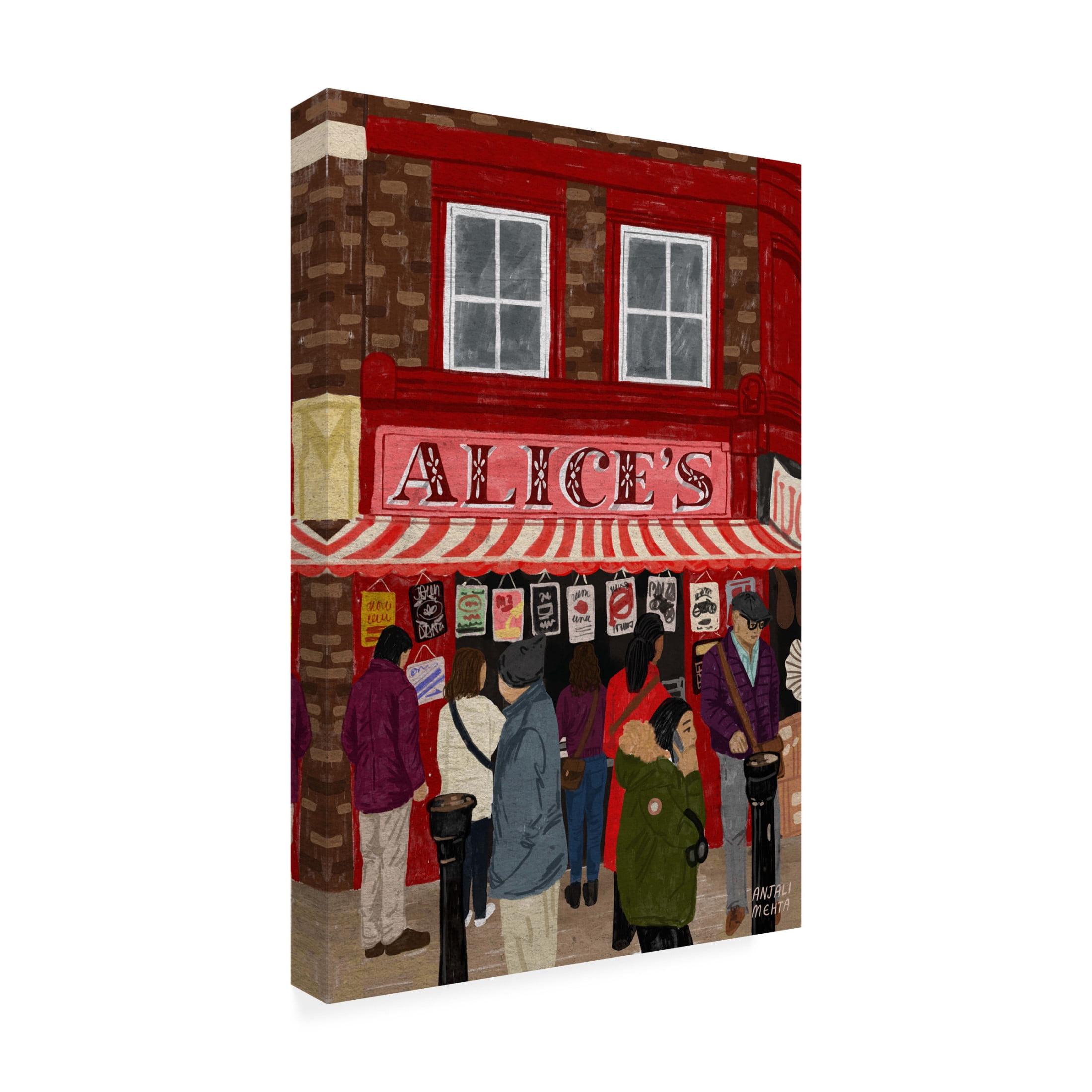 Trademark Fine Art Anjali Mehta Notting Hill Canvas Wall Art