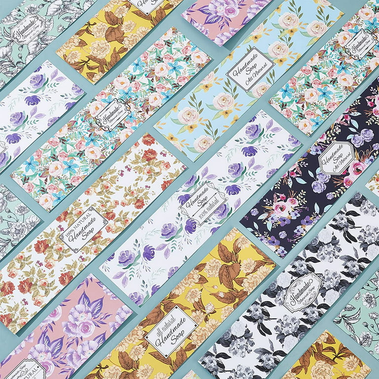  VILLCASE 3 Sheets Wrapping Paper Gift Packaging Paper Soap  Stamp Soap Packaging Soap Wrap Paper Soap Labels for Homemade Soap Marbling  Pattern Paper Tissue Paper Gift Book Cover Delicate : Health