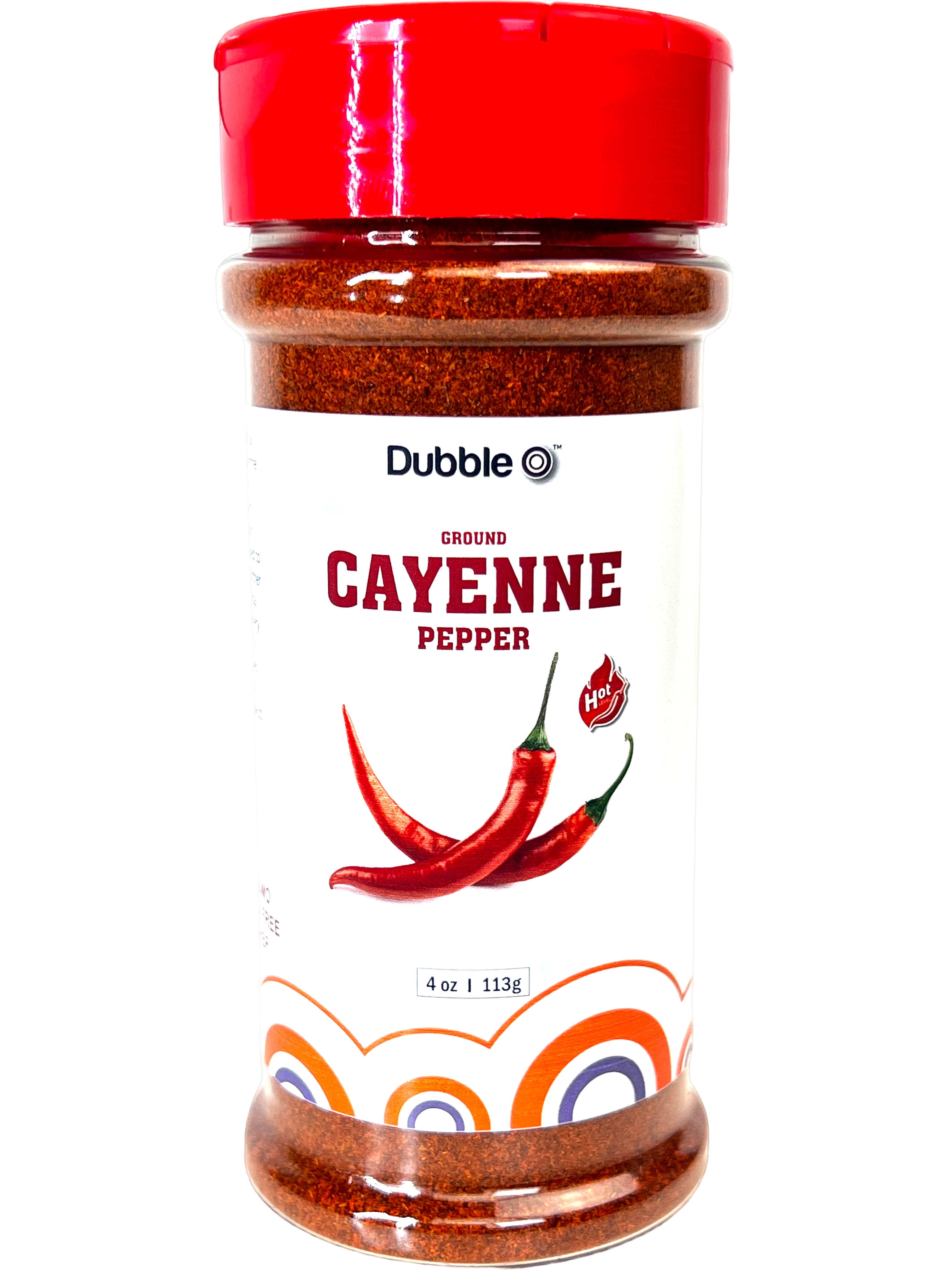 Ground Cayenne Pepper Powder 4 oz. 55,000 SHU, Non GMO, Kosher