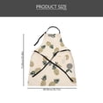thumbnail image 3 of Tablier de Cuisine pour Femmes, Tablier de Chef Boulanger avec Sangle de Cou Réglable, 3 of 8