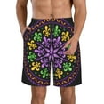 thumbnail image 1 of Fotbe Mardi Gras5 Trajes de Baño Estampados para Hombre, Shorts de Verano de Secado Rápido, Ropa de Playa, Bañadores-X-Large, 1 of 6