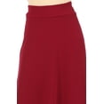 thumbnail image 6 of Women's Flowy Maxi Skirt with High Waist and A-Line Silhouette, 6 of 7