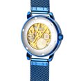 thumbnail image 2 of Men's Automatic Mechanical Watch 3ATM Waterproof Hollow-out Design Hour/Minute/Second Display Wristwatch, 2 of 8