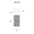 thumbnail image 4 of CWI Lighting Chique 4 Light Transitional Metal Wall Light in Chrome, 4 of 5