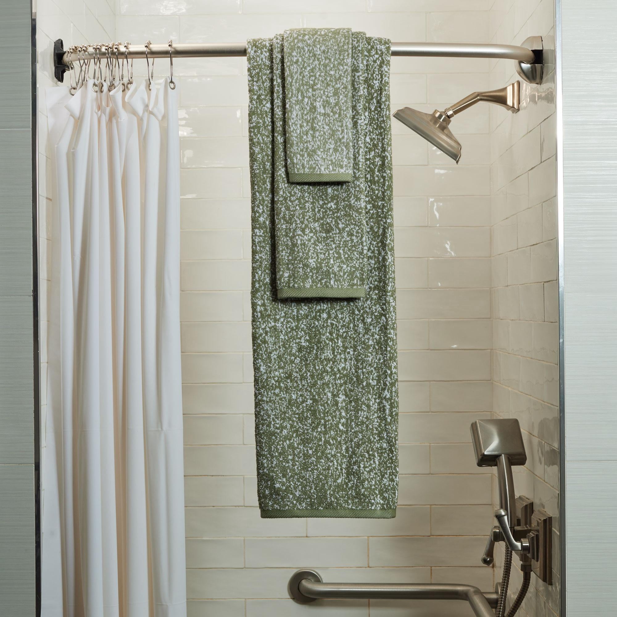 London 6-Piece 100% Cotton Bath Towel Set in Spruce