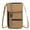 Khaki, variant on RFID Passport Bag Multi-Functional Portable Passport Holder Card Bag Storage Document Bag Crossbody Bag