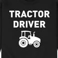 thumbnail image 3 of Instant Message - Tractor Driver - Men's Crew Neck Fleece Pullover, 3 of 6