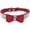 Red, variant on Rhinestone Dog Collar with Bow Tie Dog Bling Collar for XXSmall X-Small Small Medium Large Dogs