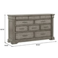 thumbnail image 3 of PFC Madison Ridge 10 Drawer Dresser in Heritage Taupe, 3 of 12