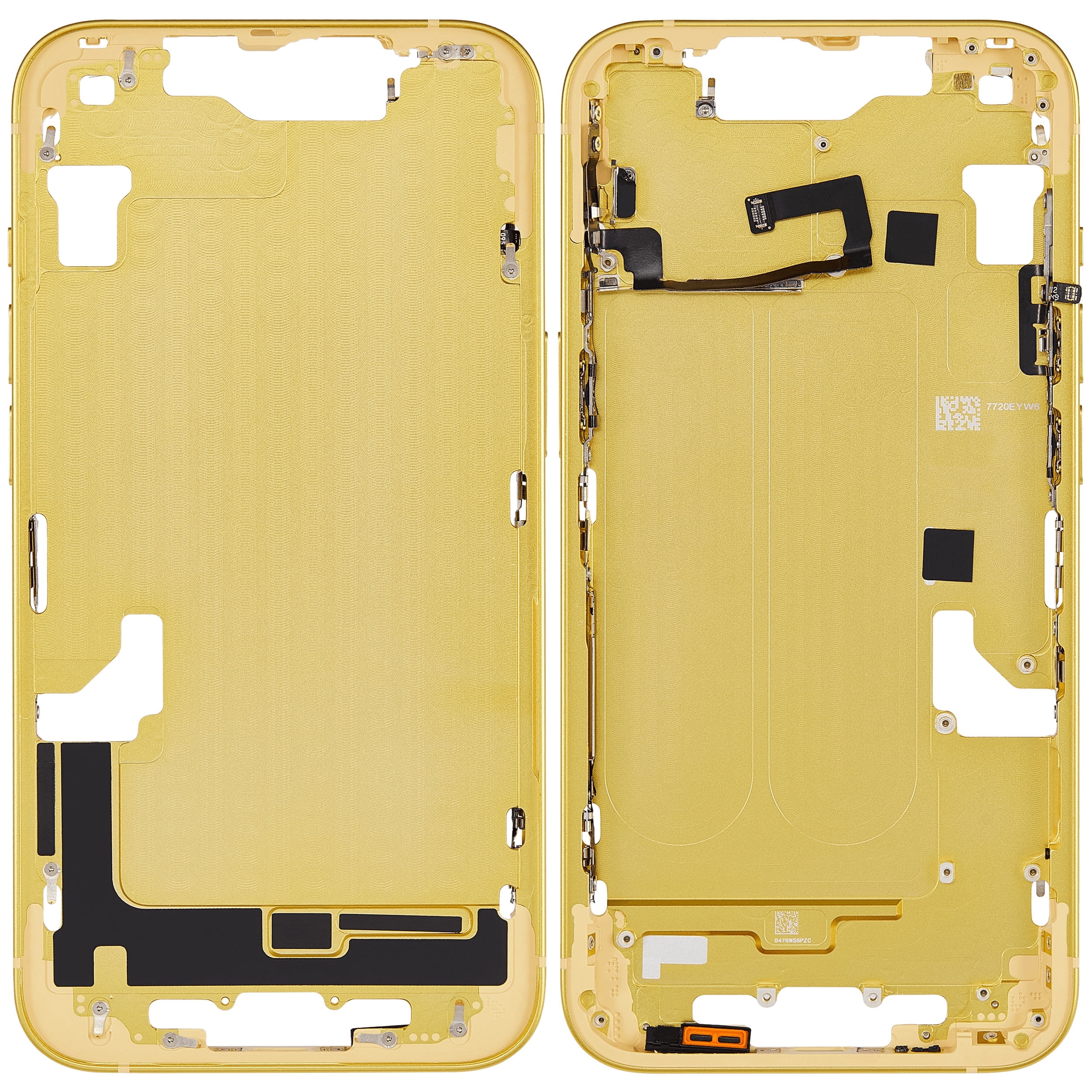 Replacement Mid-Frame Housing W/ Power & Volume Button Compatible