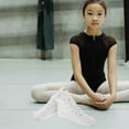 thumbnail image 4 of HONMEET Kids Jazz Dance Shoes with Ankle Support, Lightweight Canvas Split Sole Sneakers for Boys and Girls, 1 Pair, 4 of 6
