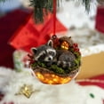 thumbnail image 3 of Adorno Navideño de Animales Del Bosque de 10 Cm | Colgante Navideño de Acrílico | Decoración Caprichosa de Animales Del Bosque | Regalo Ideal para Coronas, Guirnaldas y Centros de Mesa, 3 of 5