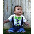 thumbnail image 2 of Noah's Boytique Baby Boys 1st Birthday Bodysuit with Bow Tie 18-24 M Planes, 2 of 4