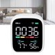 thumbnail image 1 of PM2.5 CO2 HCHO TVOC Monitor, Detector De Aire Sensor NDIR Inteligente 0-1000μg/m³ ABS Para El Hogar, 1 of 7