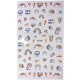 thumbnail image 3 of Over 50 Rainbow and Cute Unicorn Nail Sticker Heart Pride Diamonds Pink Salon Quality Nail Art - Nail Decals, 3 of 5