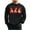 Black, variant on WREESH Graphic Crewneck Sweatshirt Men Valentine's Day Heart Printed Crewneck Sweatshirts Casual Pullover Tops Black