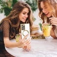 thumbnail image 6 of Magnetic Case for Samsung Galaxy Note 20 Ultra [Built-in Camera Lens Protector] Soft TPU Clear Cover Anti-Scratch Shockproof Case for Women Men - Gold, 6 of 18