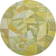 thumbnail image 2 of Addison Rugs Mayfield Premium Machine Washable Transitional Abstract Fern Round Rug, 8' x 8', 2 of 6