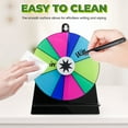 thumbnail image 5 of Sekonow 6in Spinning Prize Wheel, Color Table Roulette Wheel Spinner with Stand Fortune Spin Game for Party, Trade Show, Carnival, 10 Slots, 5 of 7