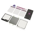 thumbnail image 1 of for Galaxy Z Flip 5 Z Flip 5 5G F731 Back Glass Replacement with Pre Installed Tape Camera Lens Tools, Back Cover Glass Housing Door for Flip 5 Z Flip 5 5G F731, 1 of 7