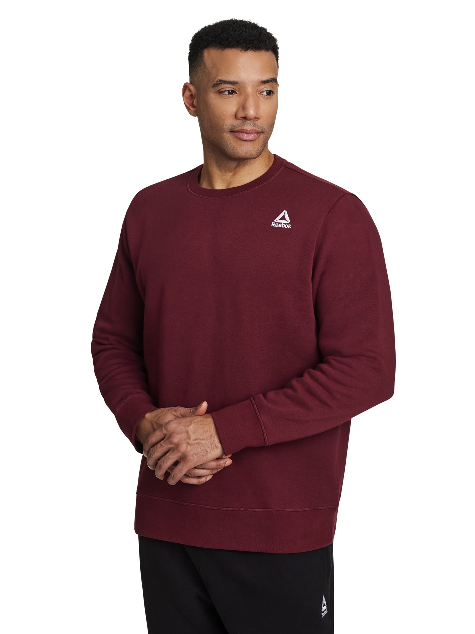 Reebok Men's and Big Men's Game Day Fleece Crewneck Sweatshirt, Sizes XS-5XL