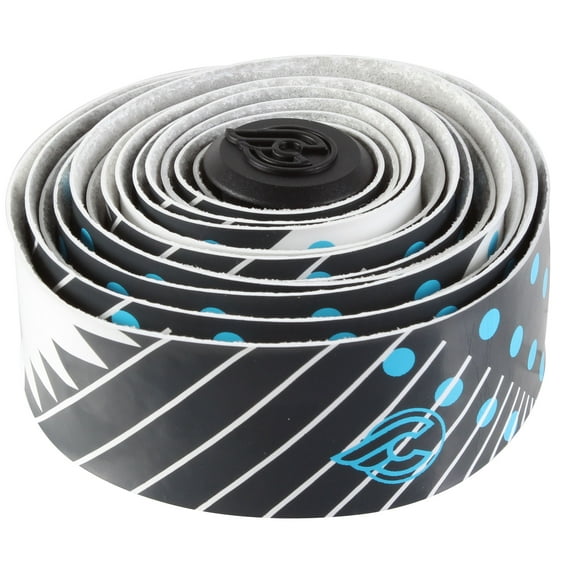 Cinelli Volee Handlebar Tape, Fantacy, Blk/Wht/Blue