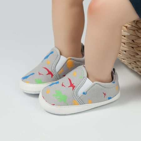 

〖Yilirongyumm〗 Baby Shoes Infants Shoes Toddler Printed And Dinosaur Kids Baby Shoes
