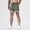Army Green, variant on Men's Quick Dry Athletic Shorts, Lightweight Running Workout Shorts with Elastic Waist Drawstring & Zipper Pockets, for Gym, Training, and Casual Wear