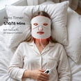 thumbnail image 6 of Red Light Therapy Mask for Face, 850NM Near Infrared with 3 Modes, Soft Silicone LED Light Therapy Face Mask for Home, Travel & Daily Skin Care, 6 of 9