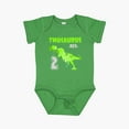 thumbnail image 2 of Luvly 2Nd Birthday Dino Short Sleeve Baby One-Piece, New Born, Baby Shower Gift, New Parents Gift, 2 of 4
