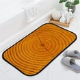 thumbnail image 4 of GZHJMY Soft Bath Door Mat Rug Pine Tree Rings Non Slip Dootmat Entry Mats for Bathroom Living Room Front Door Indoor Outdoor 23.6x15.7 Inch Carpet Runner, 4 of 7