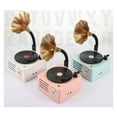 thumbnail image 3 of Speaker Retro Vinyl Phonograph Stereo Desktop Wireless Creative Rotary Speaker Girls Gifts ,Perfect Gift, 3 of 6