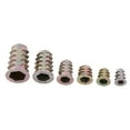 thumbnail image 4 of Tuerca de inserción, 50 piezas M4/M5/M6/M8/M10 Tuerca de madera de aleación de zinc Tuerca de cabeza hexagonal Eficiencia óptima, 4 of 8