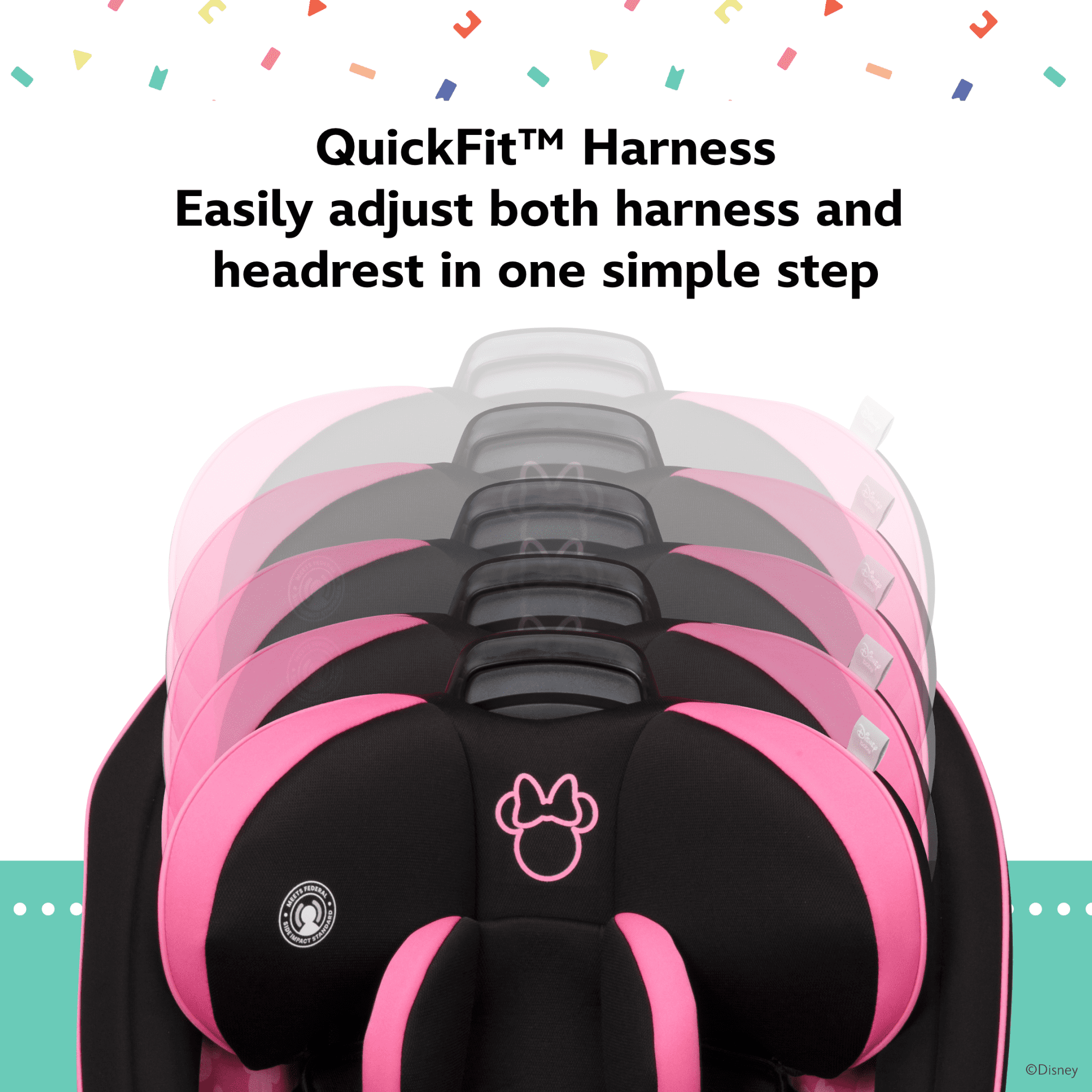 Disney Baby Grow and Go All-in-One Convertible Car Seat