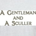 thumbnail image 3 of CafePress - Gent. & Sculler Light T Shirt - Men's Classic Graphic T-Shirt, 3 of 4