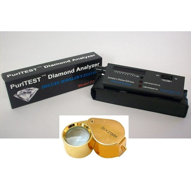Puritest Electronc Diamond Testing Machine with Jewelers 30x Magnifying