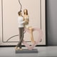 thumbnail image 4 of Estatua de pareja Macarena escultura de amantes figura de pareja moderna de resina, 4 of 8