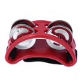 thumbnail image 3 of Elíptica Mano Pie Jingle Pandereta Cajon Box Drum Companion (Rojo), 3 of 8