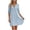 Swim-1Light Blue, variant on Gamivast Swim Cover up for Women Button Down Full Coverage Cover up Dress Beach Coverups Roll Tab Sleeve Tunic Vacation Resort Poolside Beach to Boardwalk Beachwear