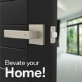 thumbnail image 2 of Mega Handles | Robell Privacy Lever | Satin Nickel, 2 of 3