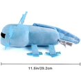 thumbnail image 5 of Axolot Peluche de peluche de peluche suave decoración de almohada para fanáticos de los videojuegos, perfecto para fiestas de cumpleaños infantiles, Halloween, Navidad, juegos, est, 5 of 5