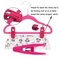 thumbnail image 4 of Clip para colgar ropa Bearachild organizador de flocado Rosa roja, 4 of 6