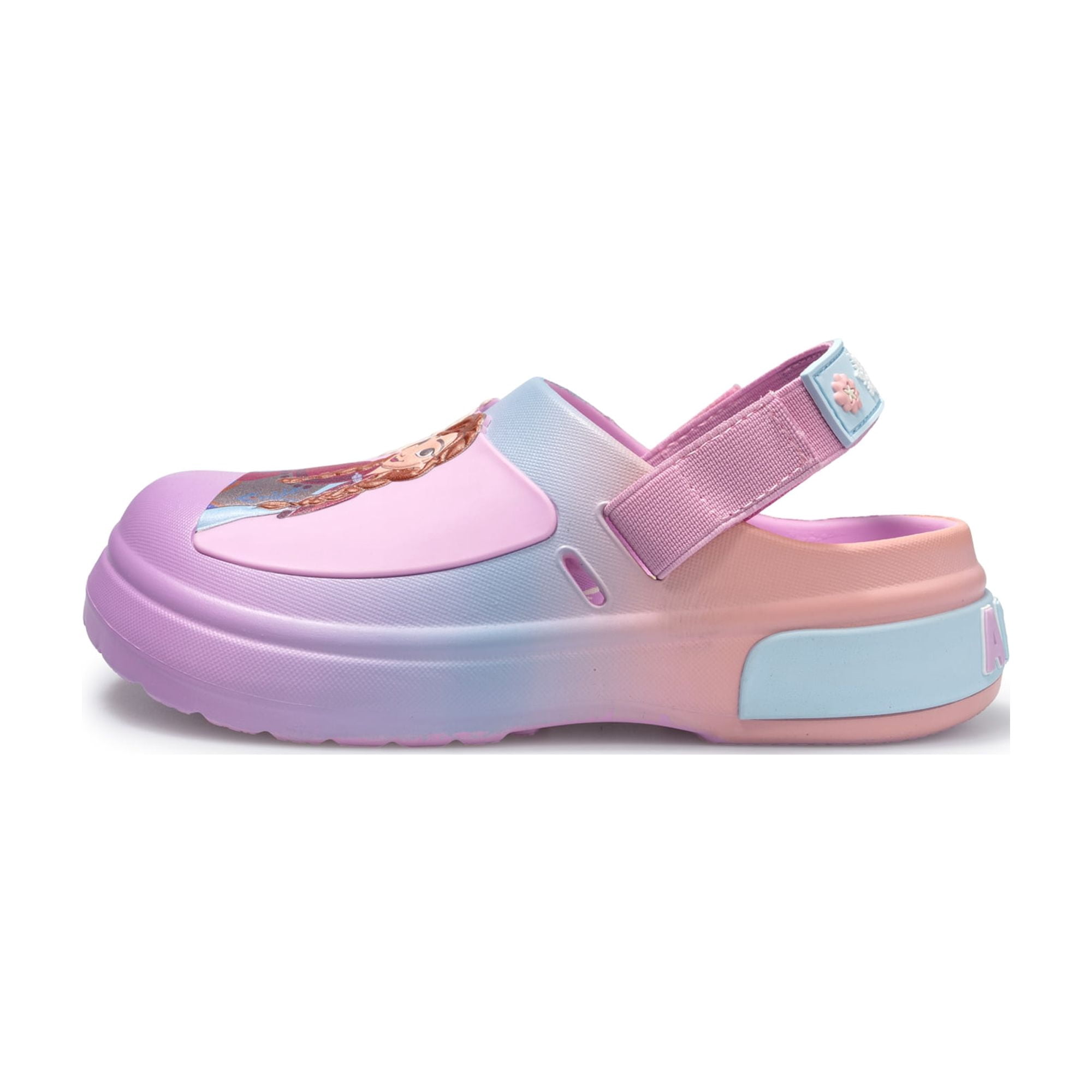 Frozen Toddler and Little Kid Adjustable Strap Clogs